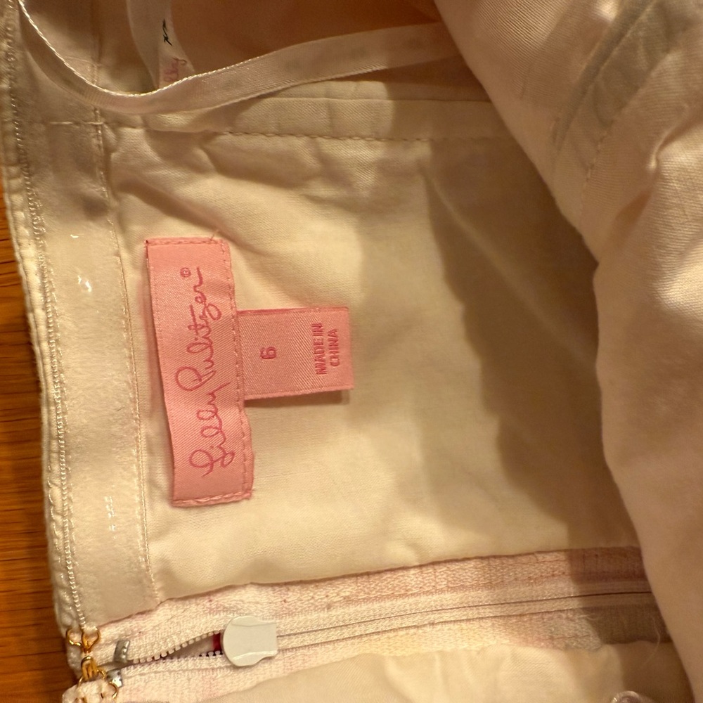 Lilly Pulitzer Vibrant Patchwork Strapless Dress - image 2